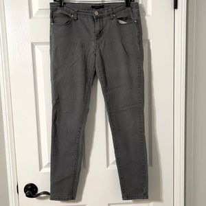 Forever 21 Grey Jeans Straight Leg Low-Rise